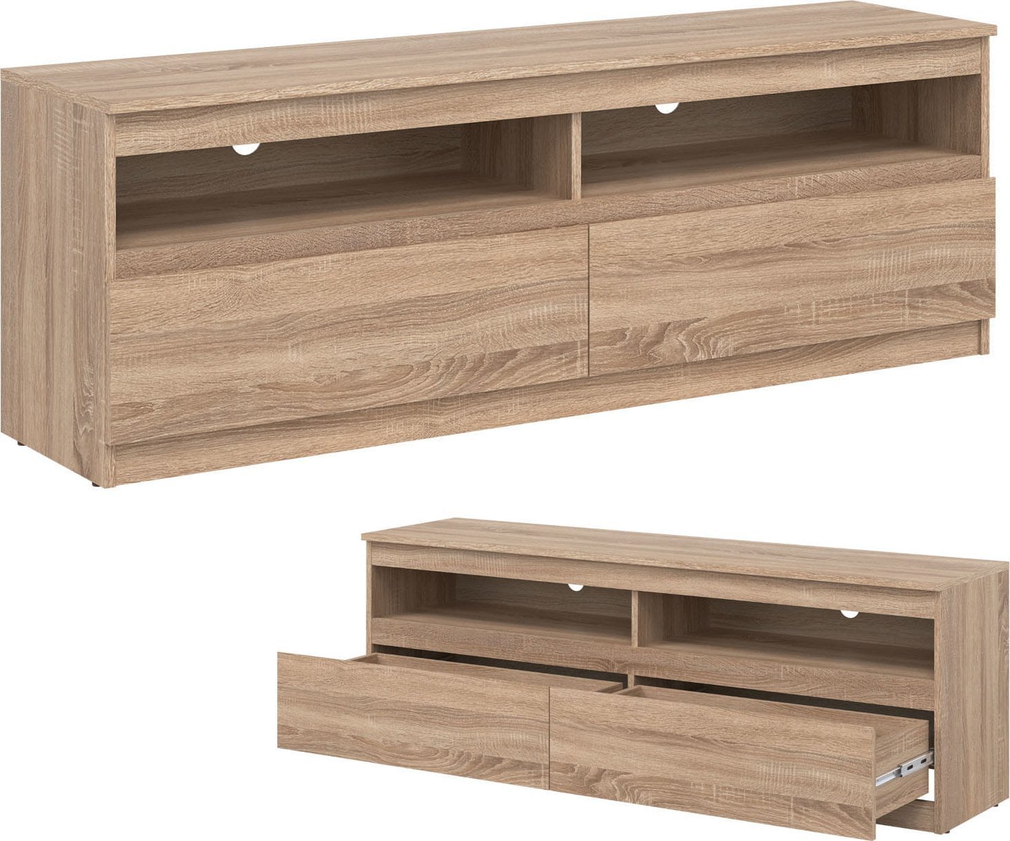 BogFran Szafka RTV Stolik pod telewizor Sonoma REMI RM01