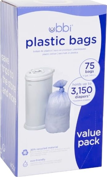 Ubbi Worki do Kosza 50 l 75 szt. Ubbi