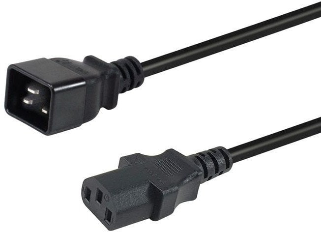 Equip Netzkabel Anschl. C20 -> C13 3.00m schwarz