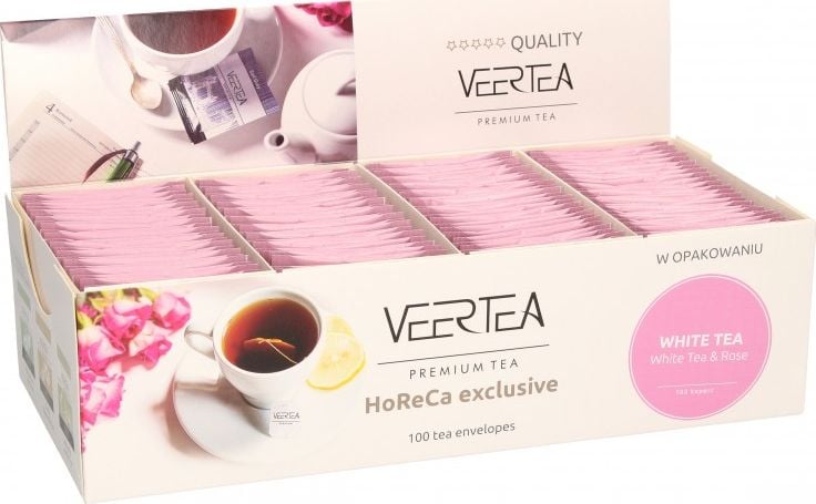 VEERTEA PREMIUM 100 kopert WHITE TEA BE YOUNG 2g