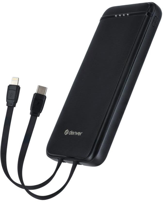Denver PQCA-10320, 10000 mAh, Black