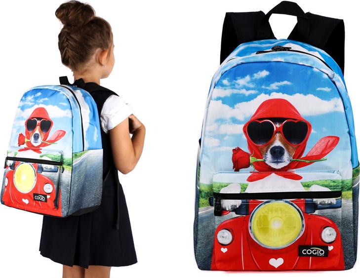 Cogio Kids Italy Plecak szkolny M-5035A niebieski