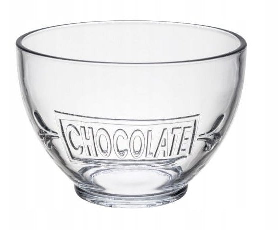 Miska salaterka przezroczysta na przekąski 680 ml 12,7x9 cm