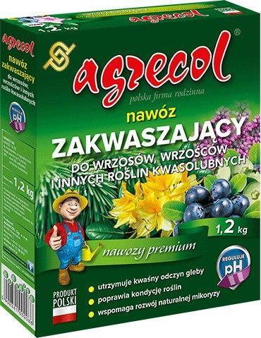 Agrecol Nawóz Zakwaszający do Wrzosów, Wrzośców i Innych Roślin Kwaśnolubnych 1,2 kg Agrecol