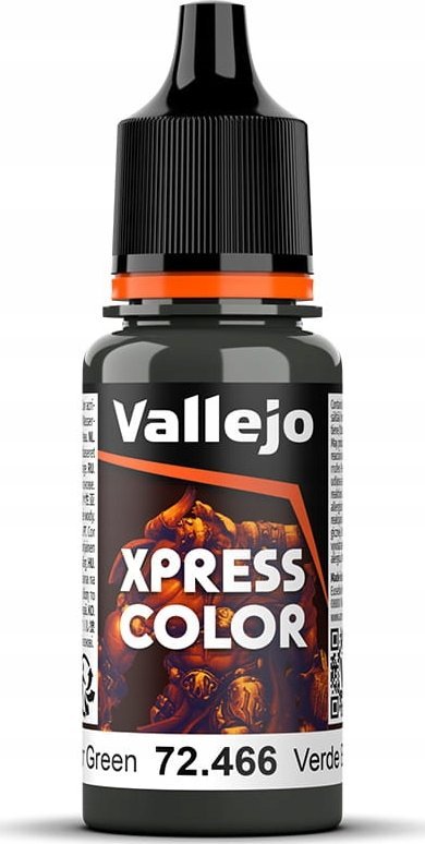Vallejo Vallejo: 72.466 - Xpress Color - Armor Green (18 ml)