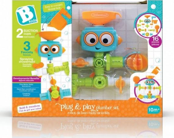 B-Kids Robocik do kąpieli z prysznicem