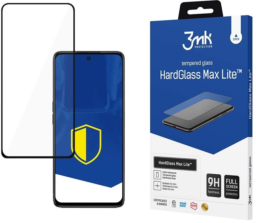 Oppo A58 4G - 3mk HardGlass Max Lite Black