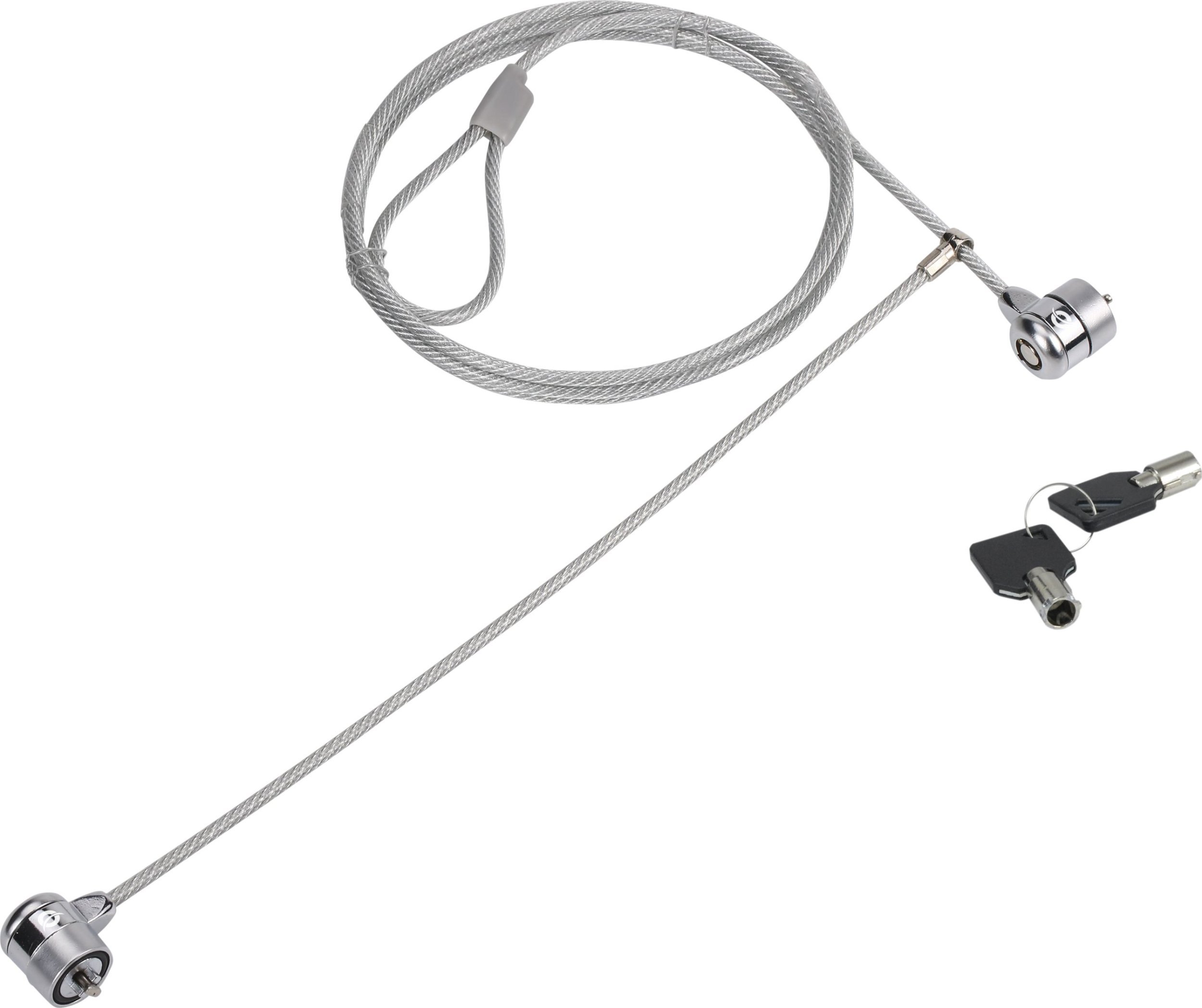 Linka zabezpieczająca Conceptronic CONCEPTRONIC NBT Notebook/Laptop Dual Schlüsselschloss 1.5m