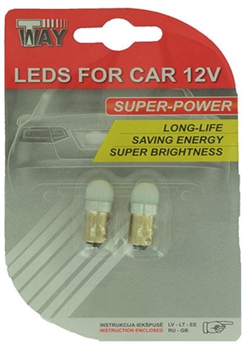 LED BULBS T4W BA9S 2SMD 2PCS