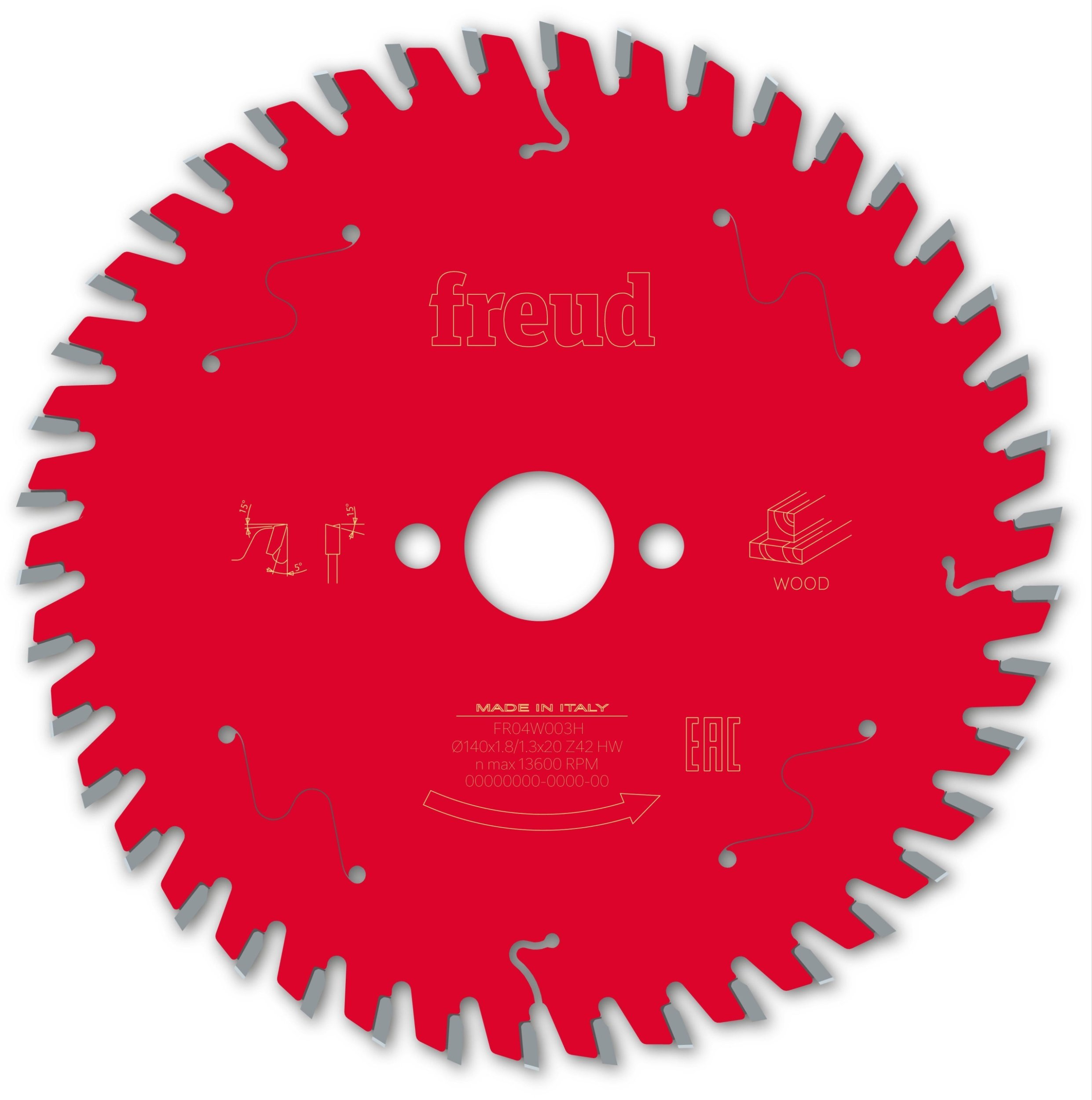 Tarcza Pil. FR04W003H 140X20-42