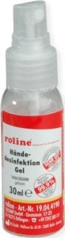 Roline Płyn do dezynfekcji rąk ROLINE, 30ml