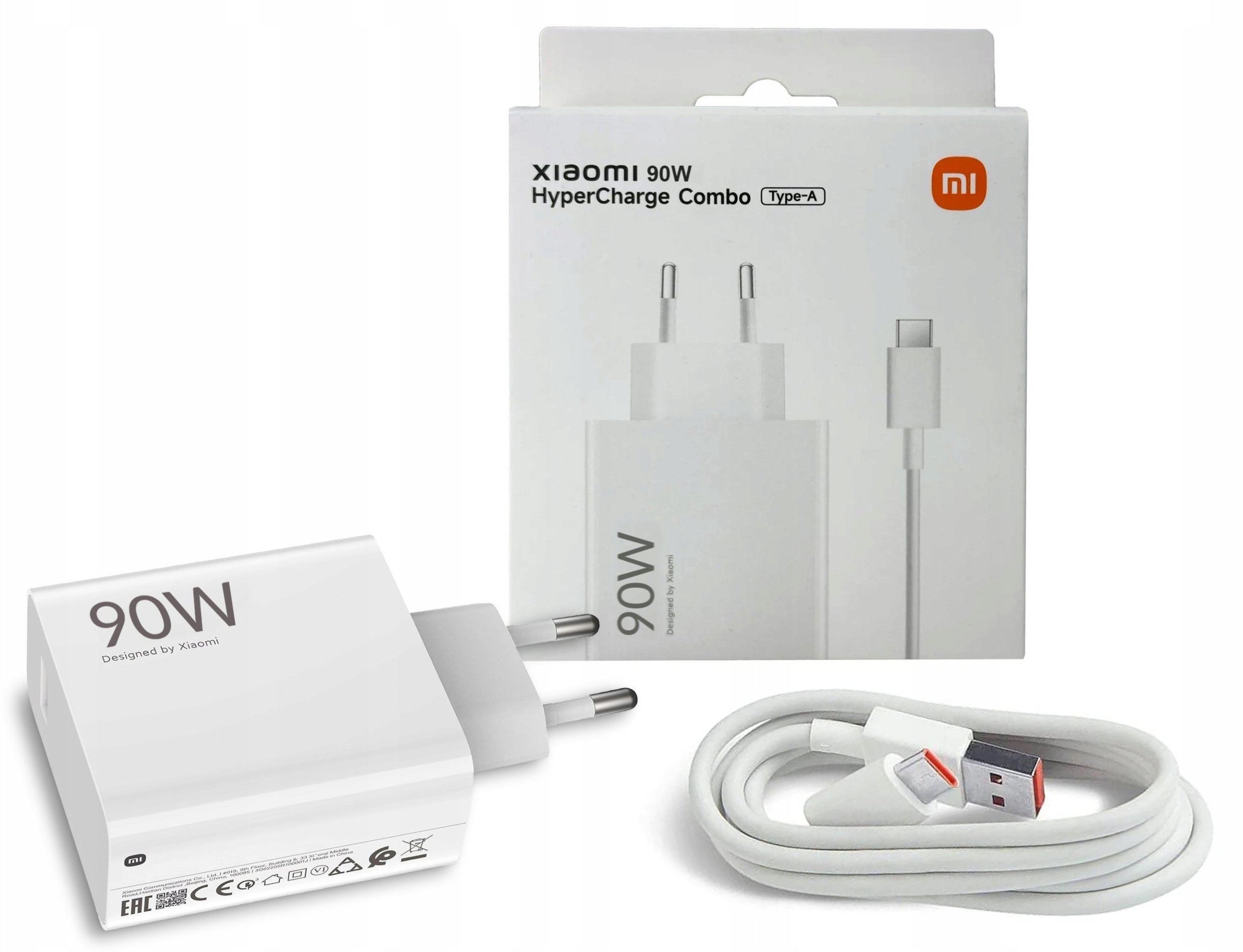 Ładowarka Xiaomi HyperCharge Combo 1x USB-A 6 A (6932554435943)