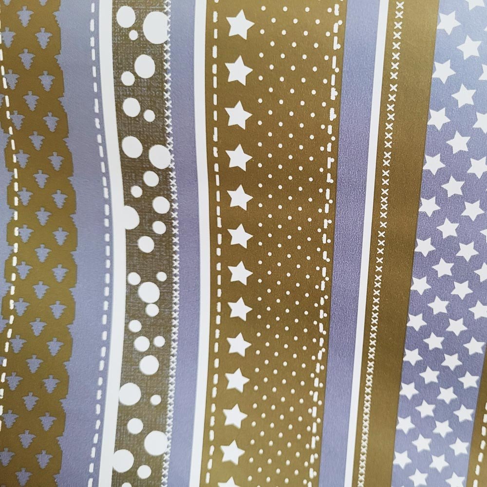 Papier świąteczny do pakowania kolorowy 70cmx2m 174m70