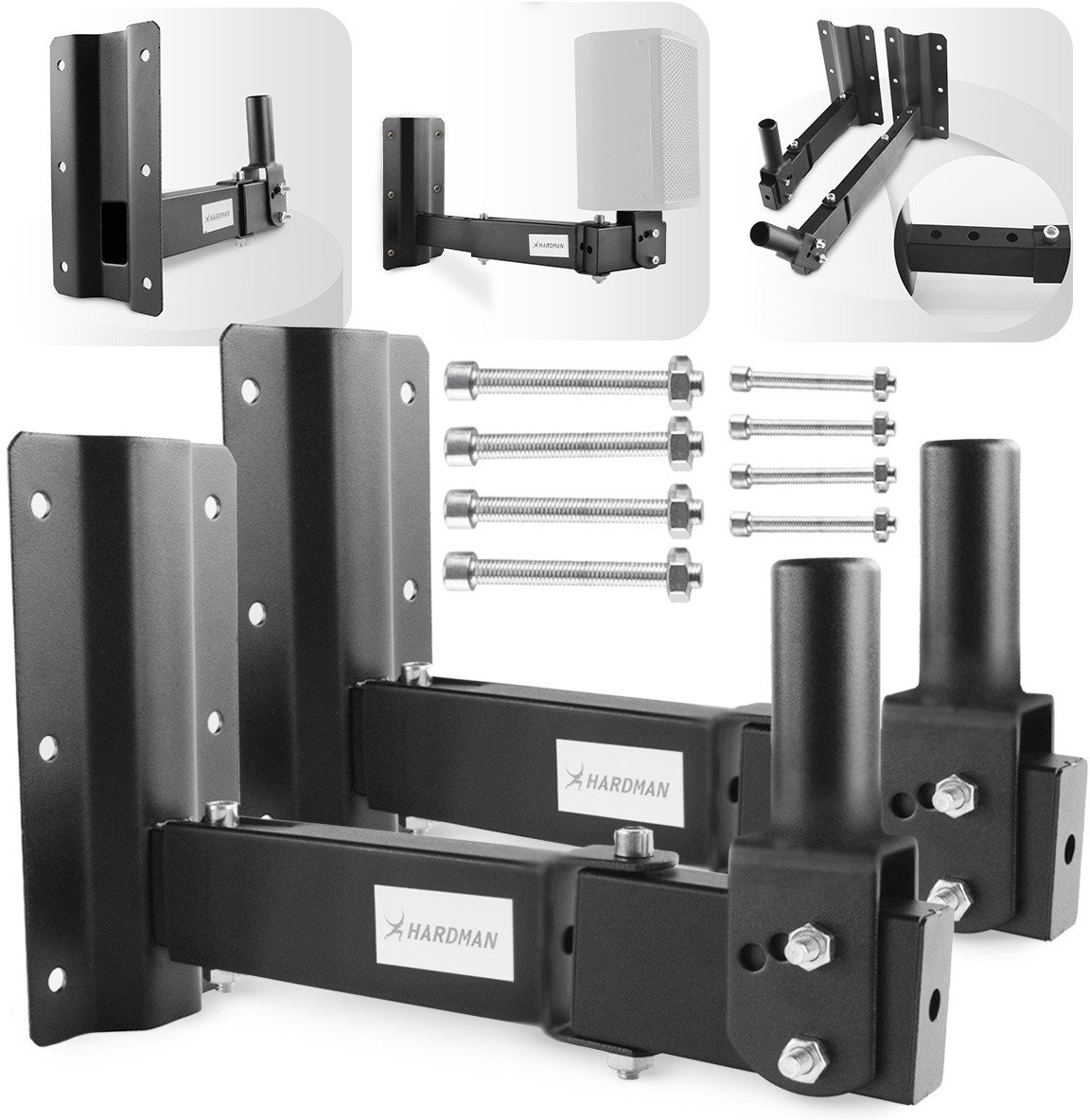 Statyw kolumnowy ścienny 2szt HWS3 Hardman one size