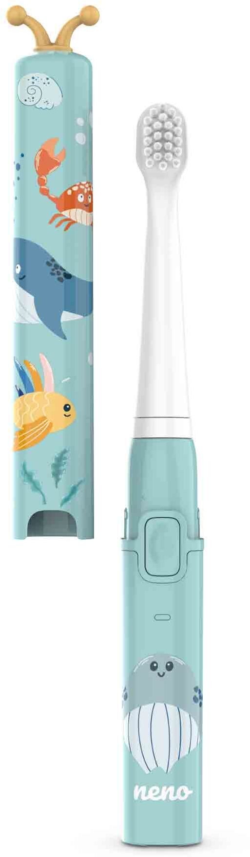 NENO PULITO BLUE Elektryczna szczoteczka dziecięca 3+