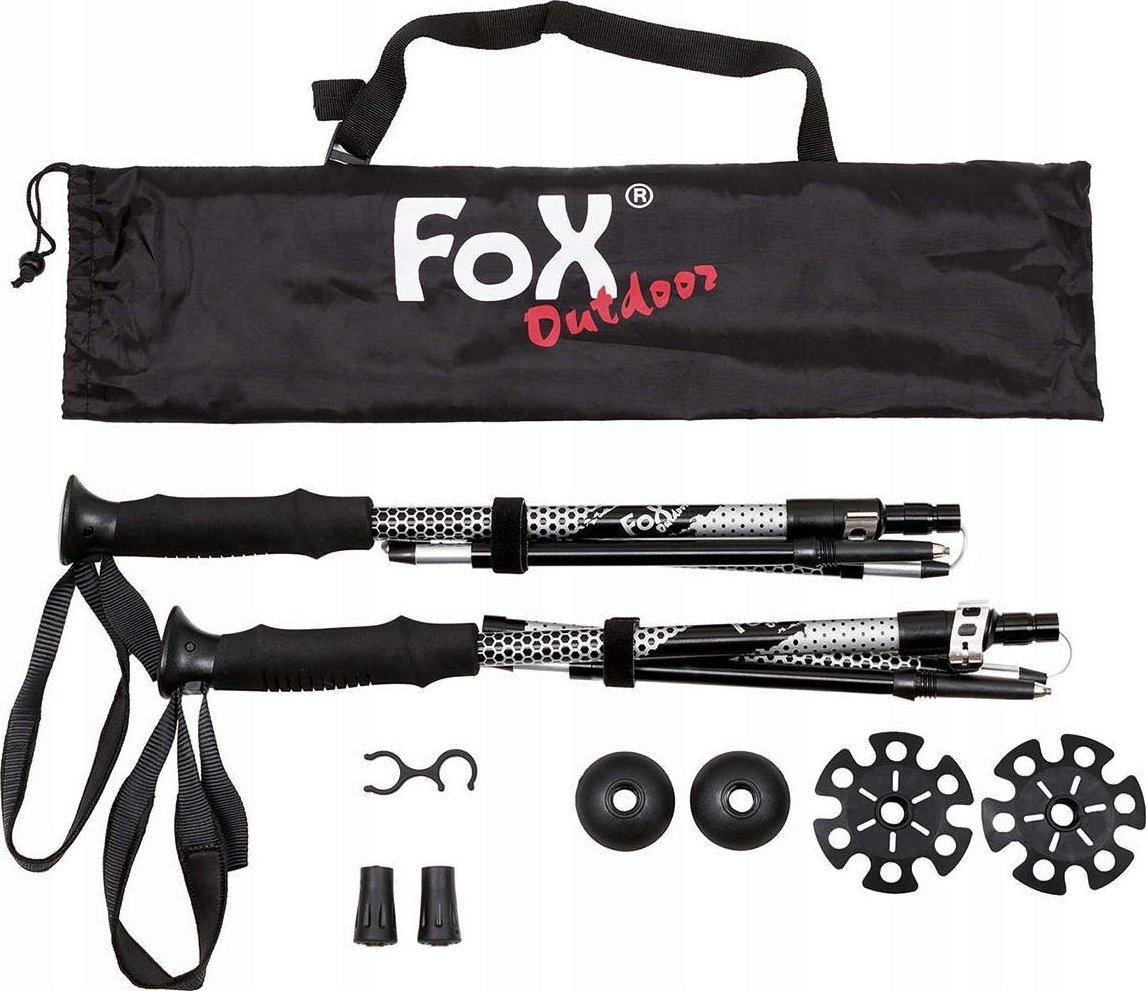 MFH Aluminiowe kijki trekkingowe Haidel składane