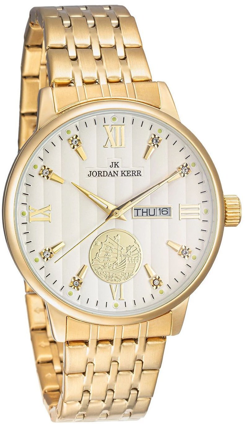 Zegarek Jordan Kerr L1070 IPG ST męski elegancki 42 mm .