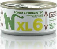 Natural Line s.r.l Karma mokra 06 z tuńczykiem i szynką 170g