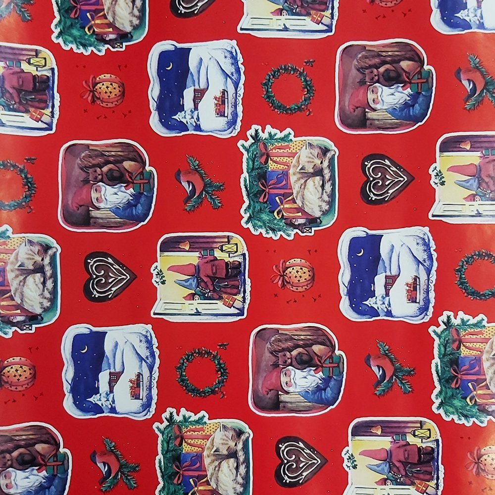 Papier do pakowania prezentów 57cmx10m 10m36