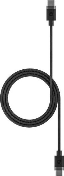 Kabel USB Zagg USB-C - USB-C 1.5 m Czarny (MPH047BLK)