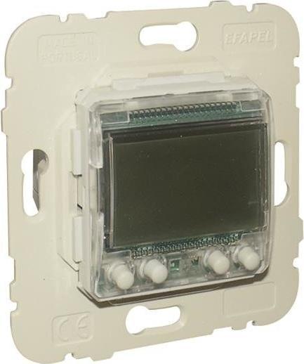 Efapel EFAPEL LOGUS90 ŁĄCZNIK CZASOWY Z WYŚWIETLACZEM 21042