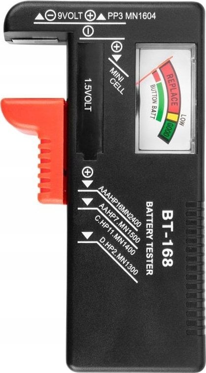 Tester baterii i akumulatorków