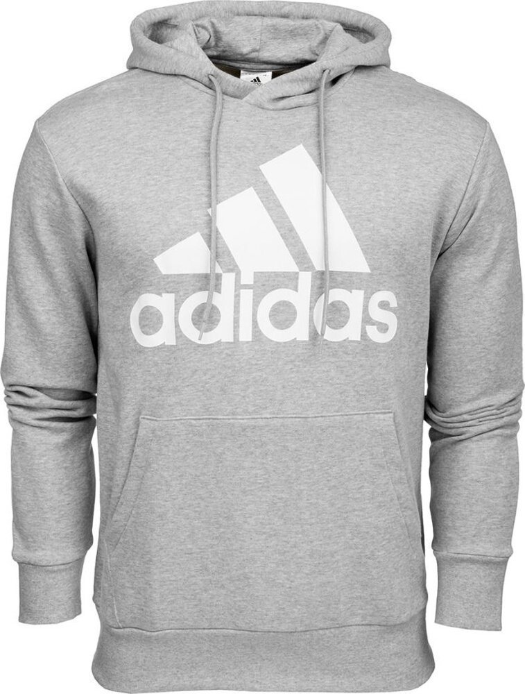 Adidas Bluza męska adidas Essentials French Terry Big Logo Hoodie szara IC9364 L