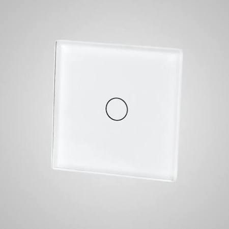 Touchme TouchMe Mały panel szklany, łącznik pojedynczy, biały (TM530W)