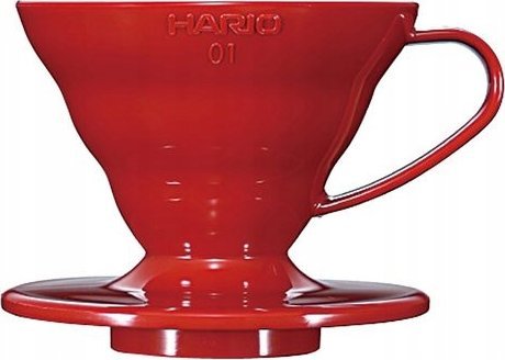 Hario Hario ceramiczny Drip V60-01 Czerwony