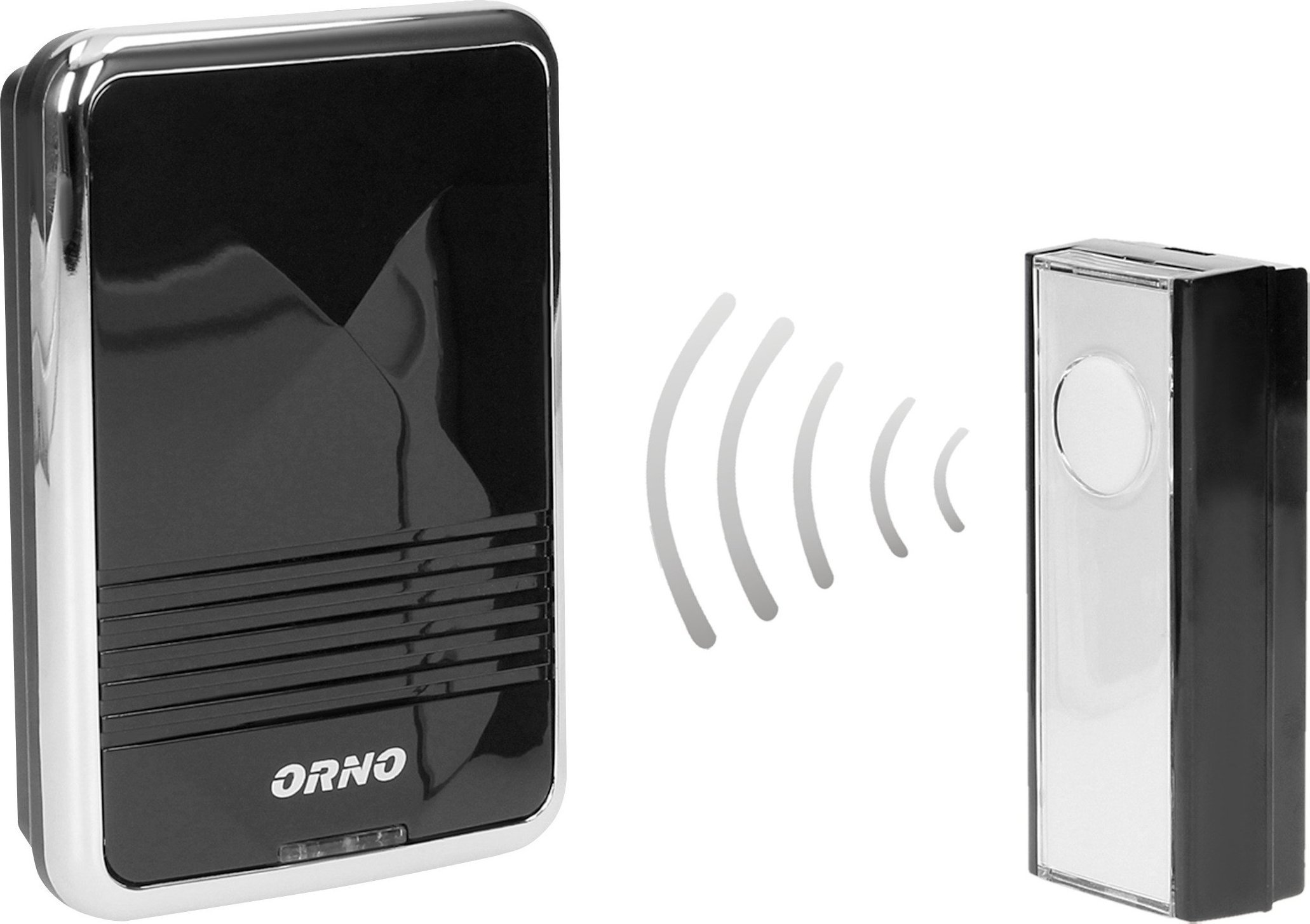 Orno Dzwonek bezprzewodowy CALYPSO II DC, bateryjny, learning system, 36 dźwięków, 300m