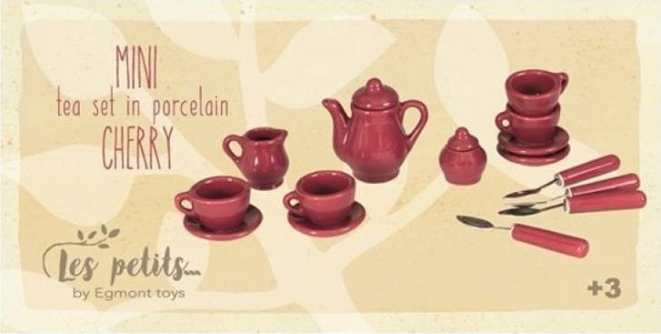 Mini zestaw porcelanowy, herbaciany, do zabawy