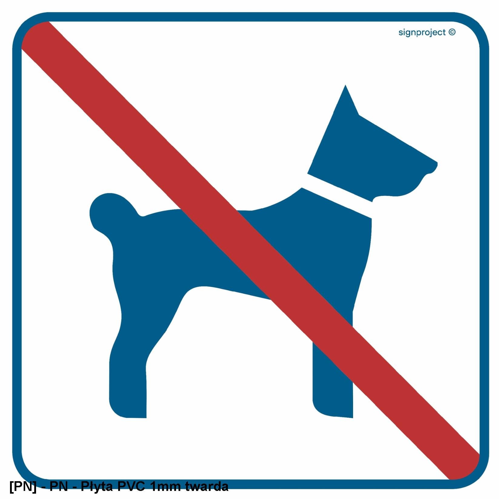 RA507 - Zakaz wprowadzania psów 200x200