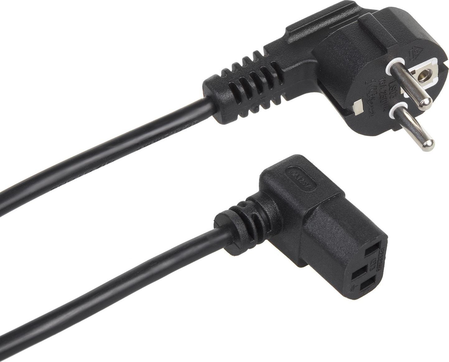 Kabel zasilający Maclean MCTV-854 3 pin 3m wtyk EU