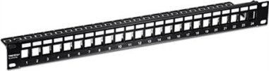 TRENDnet TRENDnet TC-KP24S Patch panel, 24-porty bez Keystone ekranowane 1 HE