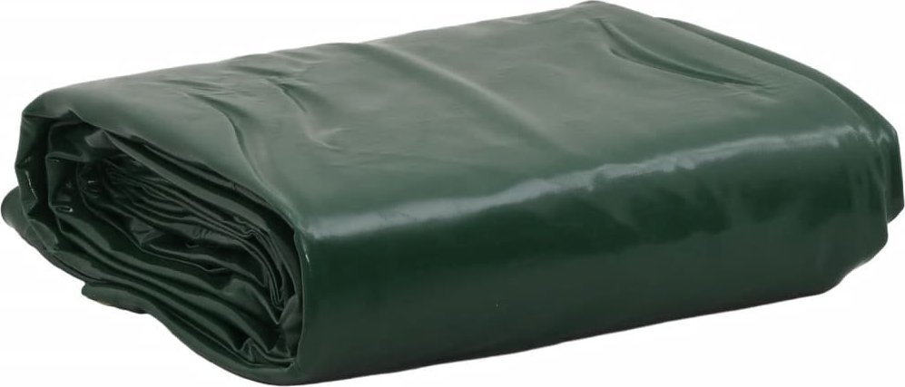 vidaXL Plandeka, zielona, Ø 2,8 m, 600 g/m²