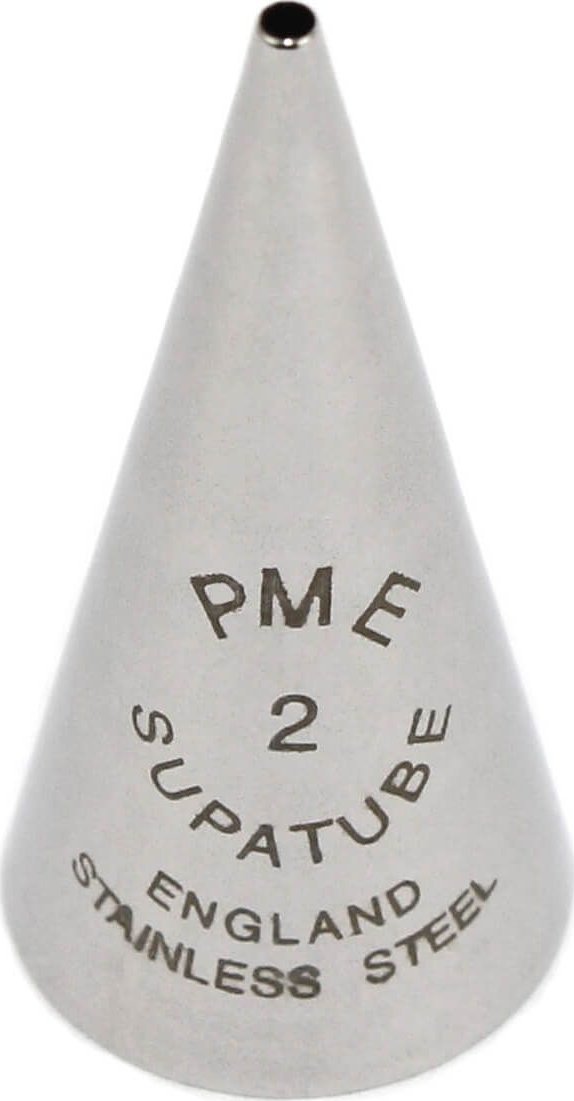 PME Stalowa końcówka dekoracyjna nr 2