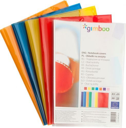 Gimboo OKŁADKA A5 NA ZESZYT GIMBOO KRYSTALICZNA 1 SZT