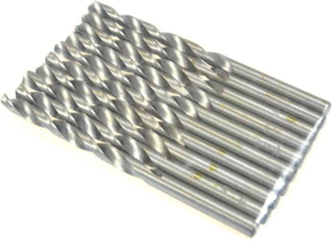 Wiertło AWTools do metalu HSS walcowe 5,5mm 10szt. (AW41055)