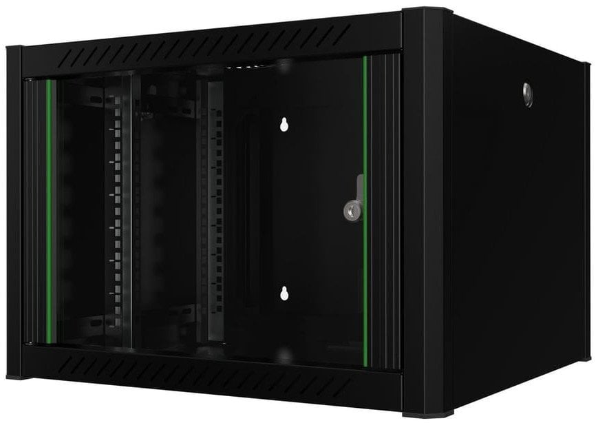 Lanview RWP07U56BL stojak 7U Szafa wisząca Czarny