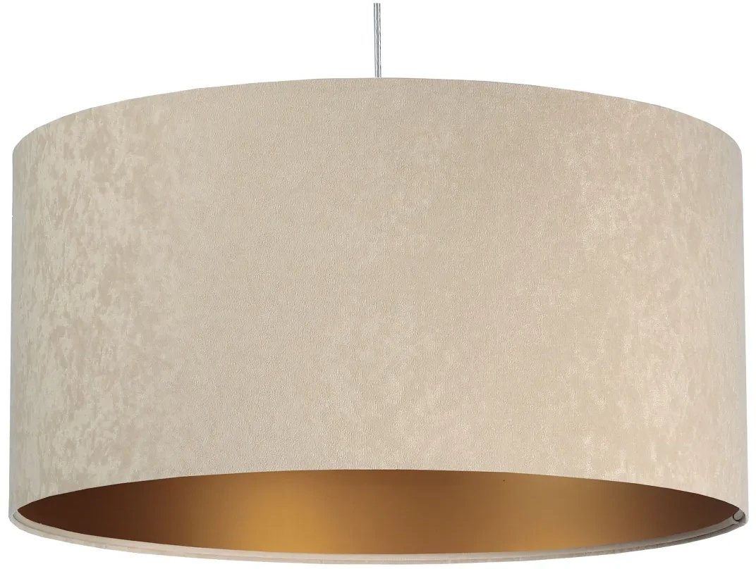 Lampa wisząca HOME 30 beżowa/złota BPS KONCEPT