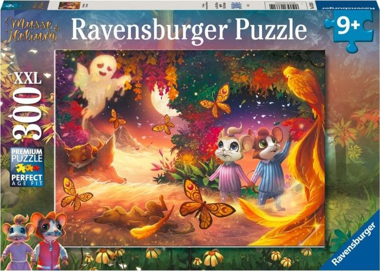 Ravensburger Puzzle dla dzieci 2D Musse & Helium 300 elementów