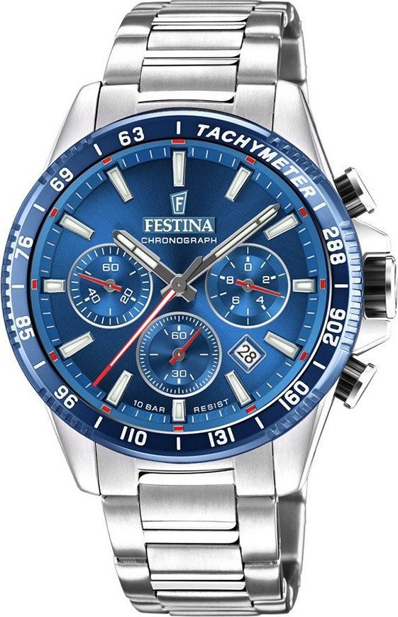 Zegarek Festina Zegarek męski Festina F20560-3 srebrny