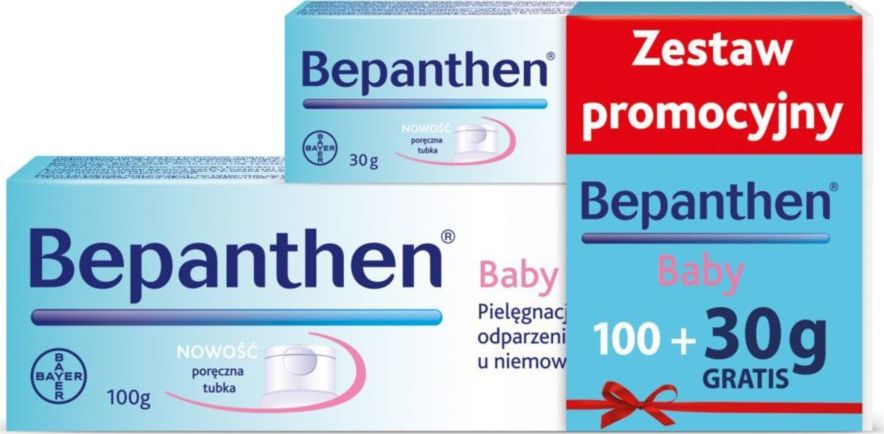 Bayer Bepanthen Baby MAŚĆ 100g+30g gratis