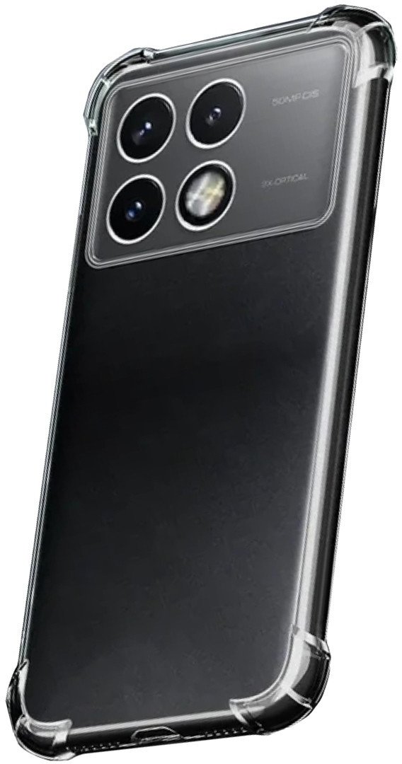 Etui Flexair Pro do Redmi Note 13 5G, Przezroczyste