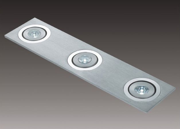 Italux Oprawa podtynkowa kostka satyna Italux Fiamma MQ71815-3B