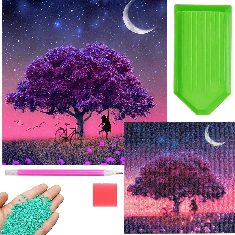 Verk Haft diamentowy drzewo zestaw diamond painting Haft diamentowy drzewo zestaw diamond painting