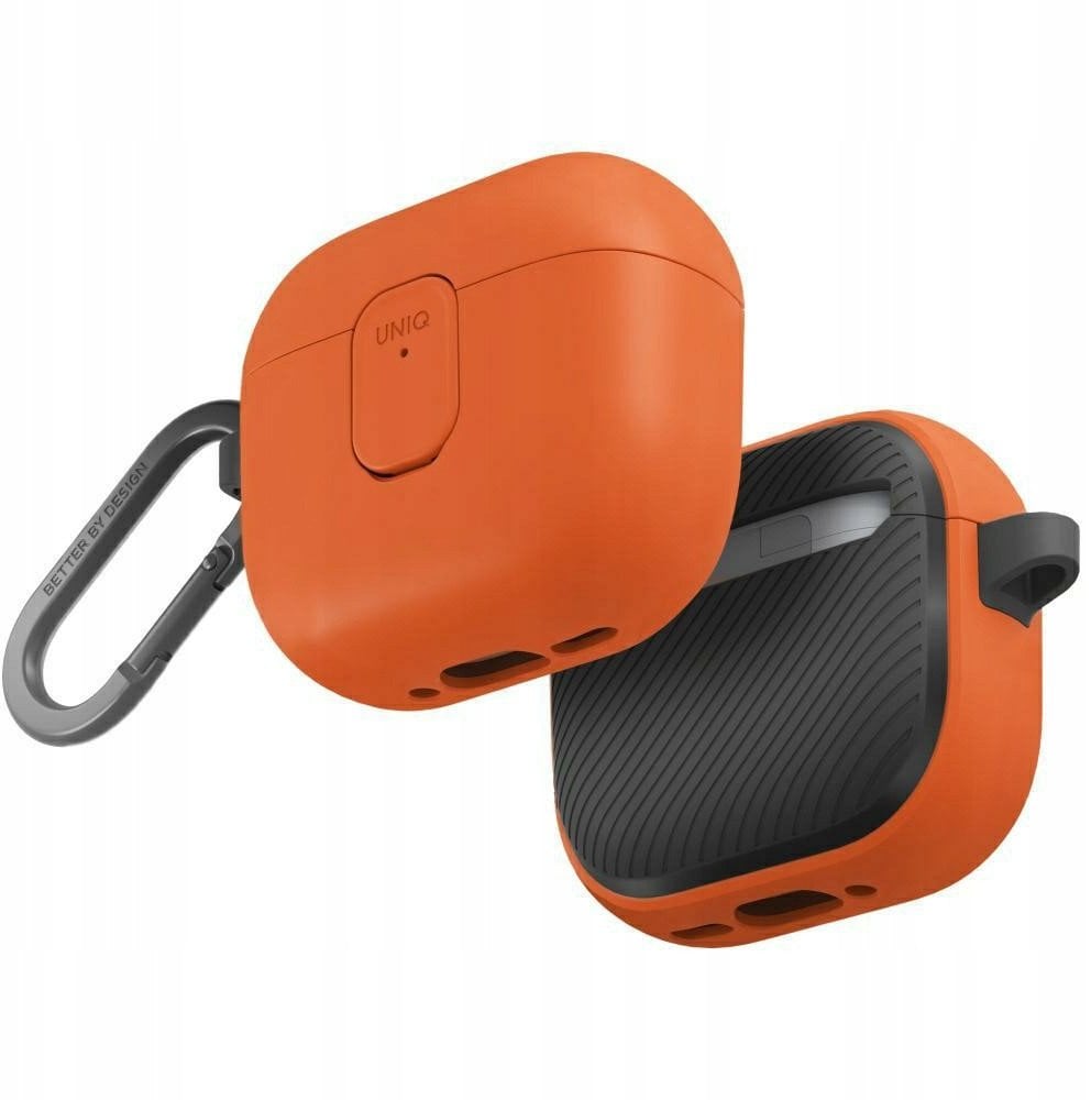 Case UNIQ Clyde for AirPods 4 Lock Case orange