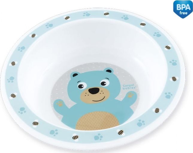 Canpol Miseczka plastikowa Cute Animals Miś 4/412 Canpol babies