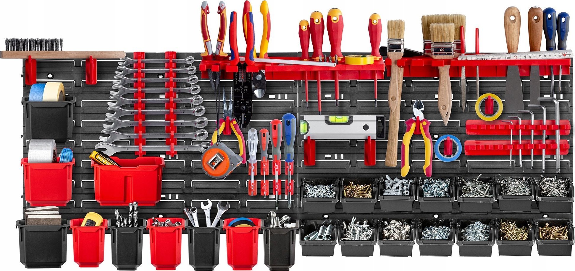 Kadax KADAX Tablica Narzędziowa Ścianka 116x39cm 46 el