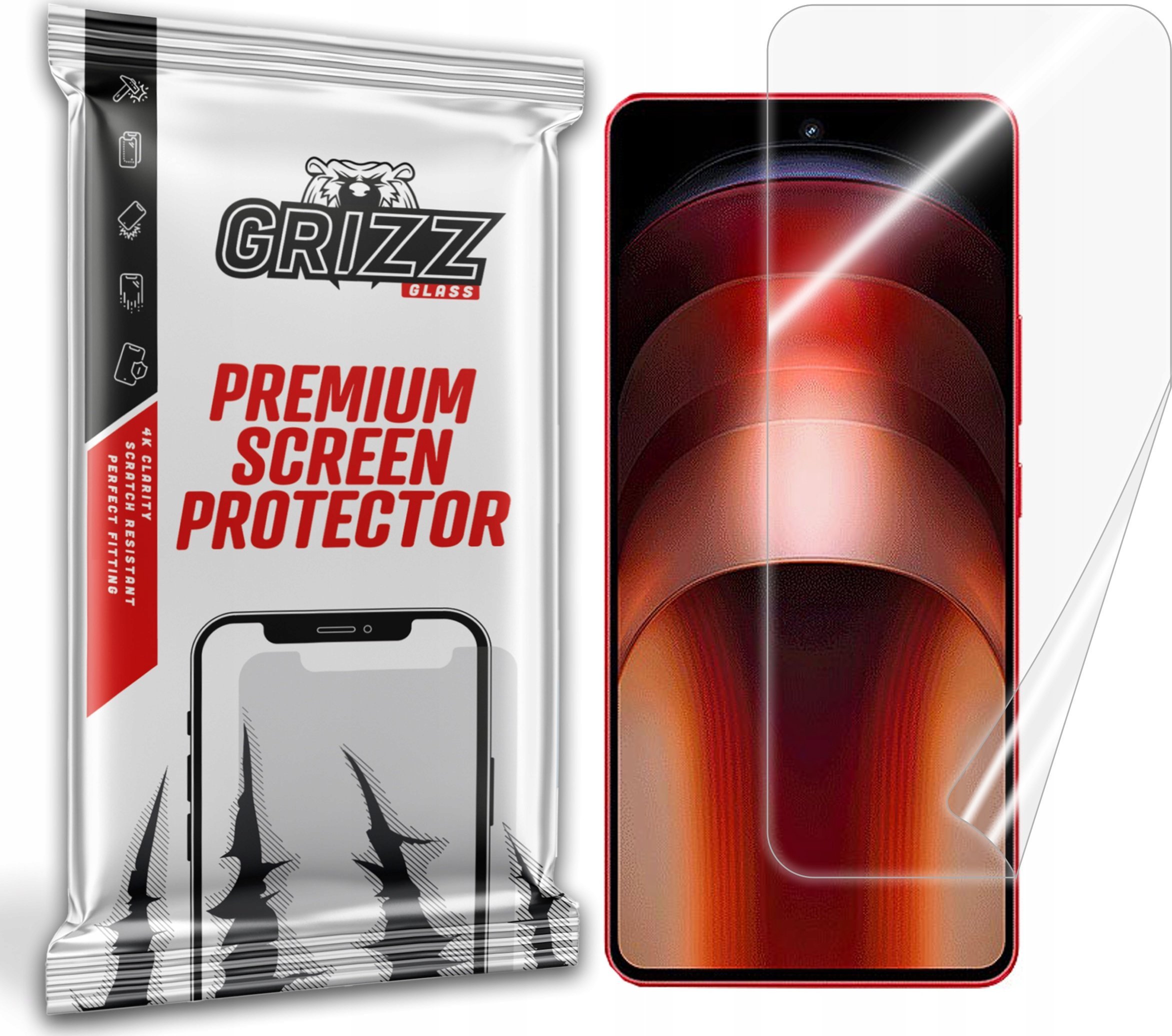 GrizzGlass Folia ceramiczna GrizzGlass CeramicFilm do Vivo IQOO Neo9S Pro